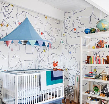 How to Select the Perfect Wallpaper for a Nursery