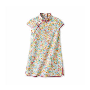 Short Sleeve CheongSam - Summer Floral