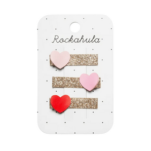 Heartbreaker Glitter Bar Clips