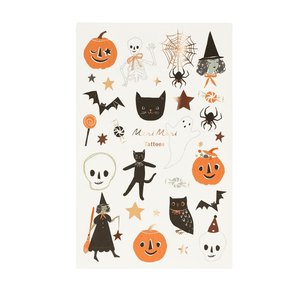 It's Halloween Temporary Tattoo Sheets