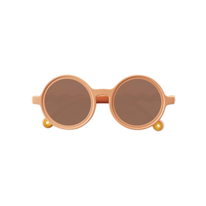 Kids Round Sunglasses - Grapefruit pink