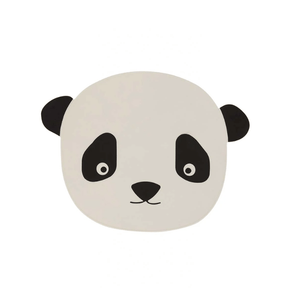 Placemat Panda - White/ Black