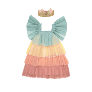 Rainbow Raffle Princess Costume