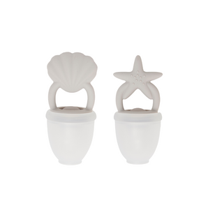 2 Pack Star and Shell Feeding Pacifier