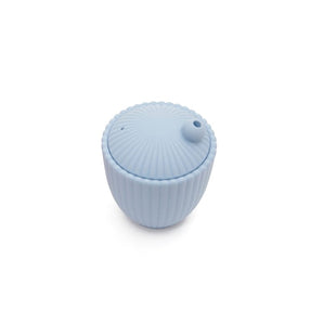 Sea Shell Cup with Lid - Blue