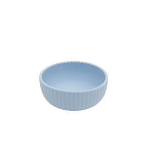 Sea Shell Silicone Bowl - Blue