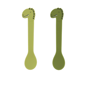 Silicone Spoon 2-Pack - Mr. Dino