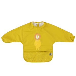 Waterproof Long Sleeve Bib - Mr. Lion