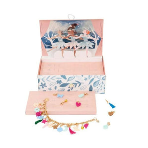 Winter Ballerina Charm Bracelet Advent Calendar Suitcase