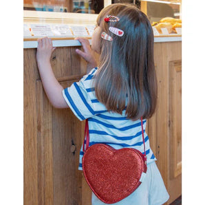 Love Heart Glitter Bag