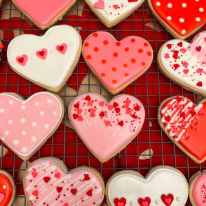 Valentine’s Cookie Making + Playroom