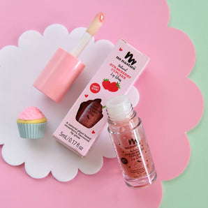 Natural Kids Lip Gloss Wands - Strawberry Cupcake