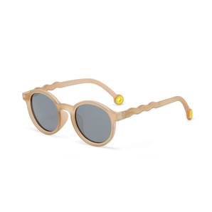 Junior+ Oval Sunglasses - Sand Beige