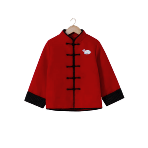 Kung Fu Jacket - Dark Red