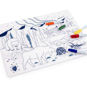 Tablemat set Boreal Forest